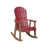 Scarlet Red Top/Antique Mahogany Base sélectionné