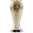 Wedgeworth 25"H Jeweled Metal and Mosaic Base Table Lamp with Cascading Crystals