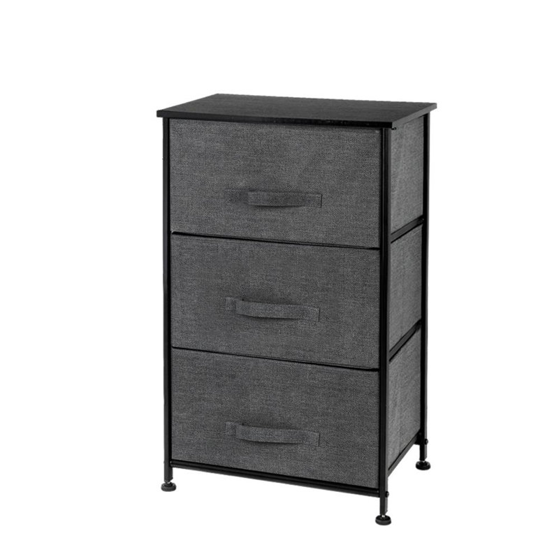 Commode de rangement 3 tiroirs en bois top Weisgerber