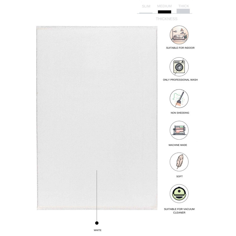 Tapis Konni, Rectangle 4 pi x 5 pi 11 po