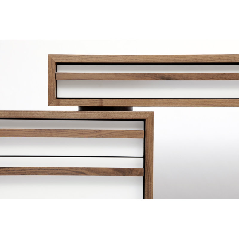 Units Executive Desk, White