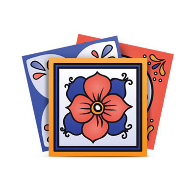 7'' W x 7'' L Vinyl Peel and Stick Mosaic Tile