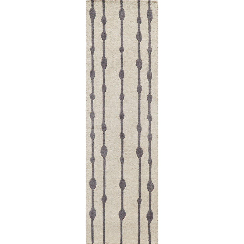 Sawyer Wool Abstract Indoor Rug, Runner 2'3" x 8'
