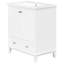 Base de rangement fonctionnelle moderne en bois massif avec lavabo et portes en céramique 30 po-1637337656