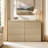 Modern Fluted 3-Drawer Dresser With Pop - Up Design-2050068681