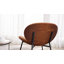 Chaise en métal avec pieds en métal noir-1243844555
