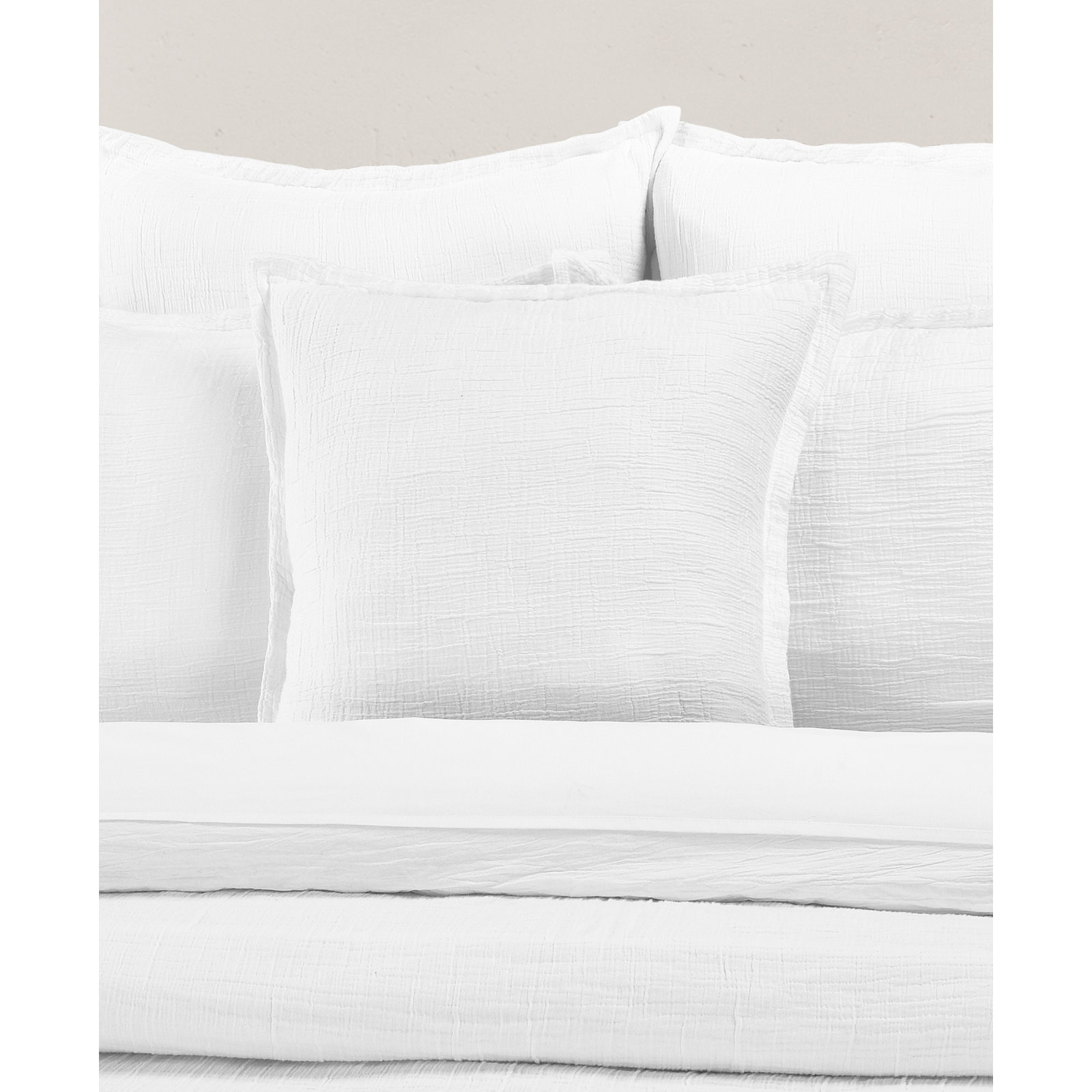 Falan 20" x 20" Pillow Cover, White