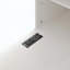 Meuble-lavabo polyvalent avec miroir rabattable, station de charge, 8 compartiments cachés et rangement