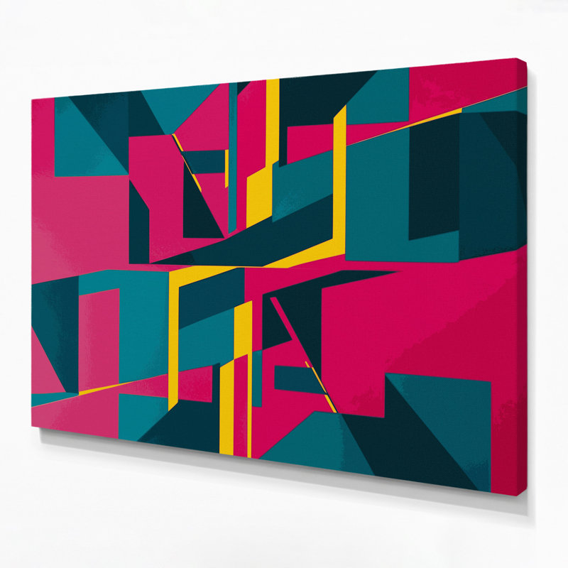 Art mural sur toile rigide Hard Edge 85, H 11 po x l 14 po