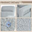 Fauteuil inclinable rembourré avec dossier à pression-1714746922