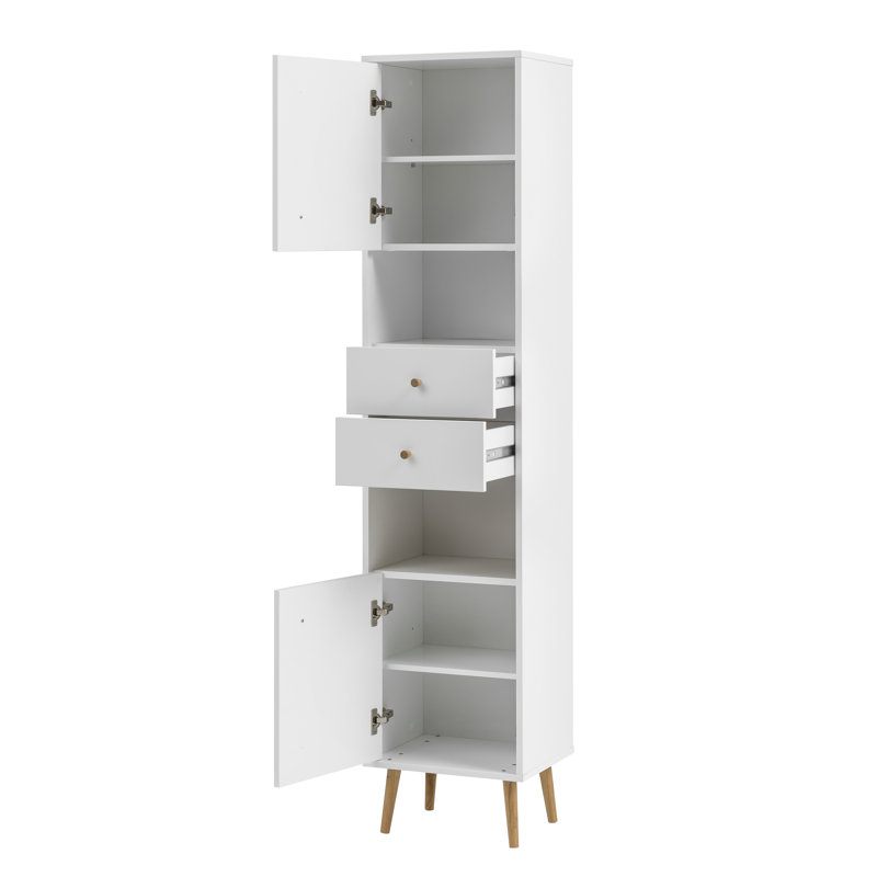 Linen Cabinet, White