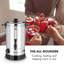 Klarstein 3L Stainless Steel Electric Tea Kettle