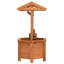 Fresco Wood Statue Planter