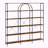 70.6" H X 70.6" W 5-Tier Etagere Bookcase
