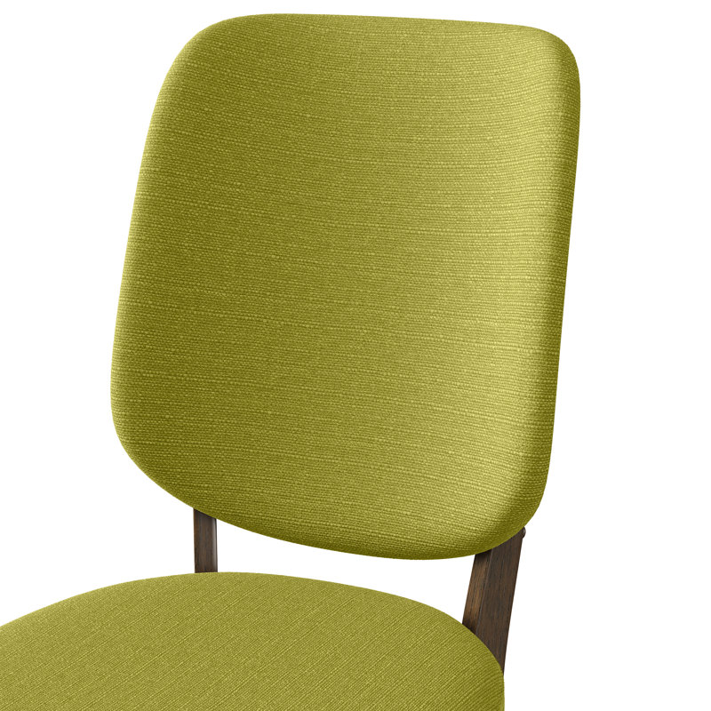 Hallenbeck 18.5'' H Upholstered Side Chair, Kiwi Green