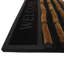 Personalizable Non-Slip Geometric Outdoor Doormat