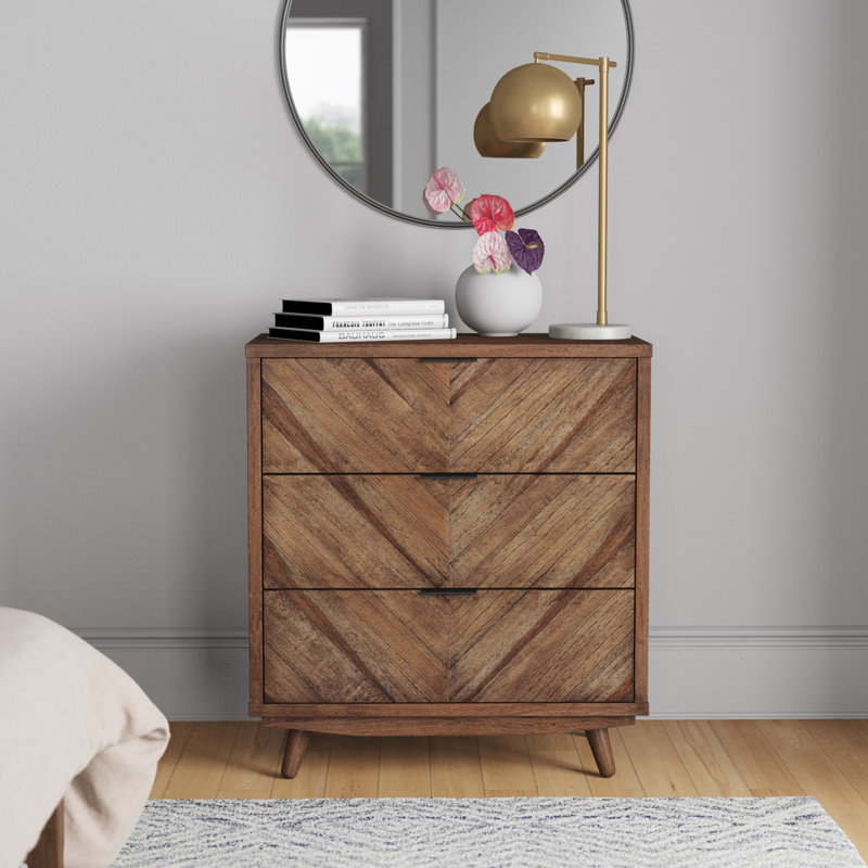 Cecere 30'' W 3 - Drawer Dresser