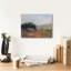 «Poppy Hill» par Alice Weil, art mural sur toile-198355669