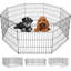 Enclos pour chien 24 po de hauteur 8 panneaux