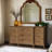 Commode 9 tiroirs en bois massif l 63 po-1606028156
