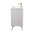 Lalena 24'' Single Bathroom Vanity with Ceramic Top-485288653