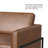 Oliverio 30.5'' Wide Metal Leg Accent Chair-185069434