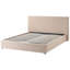Ottoman Bed Boucle LAVAUR Taupe-759653160