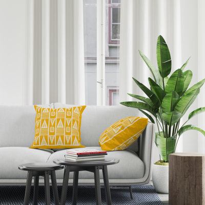 Jeté carré en polyester intérieur / extérieur