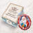 4'' Glass Hanging Figurine Ornament