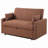 Westwind Copper Upholstered Sleeper Sofa Bed