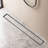 Stainless Steel  Linear Tile-In Shower Drain With Hair Strainer, Removable Cover And Lifting Hook-104596947