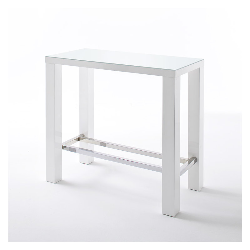 John Metal Base Dining Table, 107cm H x 120cm W x 60cm D