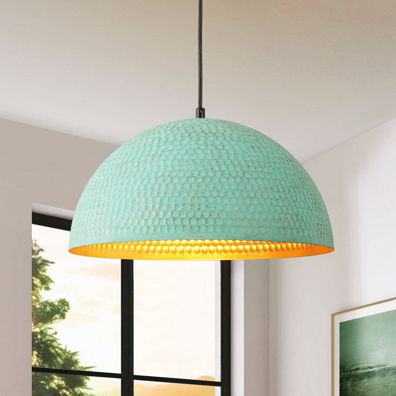 Lodi 1 - Light Dimmable Dome Kitchen Island Pendant Light