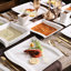 60 Piece Porcelain China Dinnerware Set, Service for 12 
