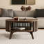 Table basse ronde avec rangement George Oliver Klever