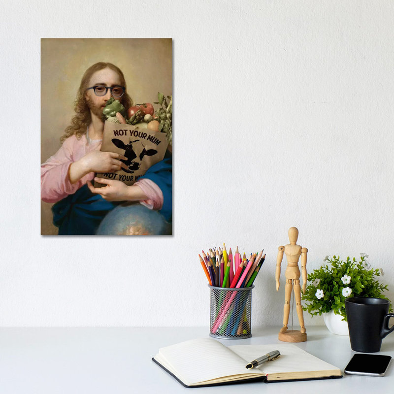 New Religion by José Luis Guerrero - Wrapped Canvas Print, 20.32 cm H x 30.48 cm W