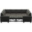 Canapé-lit convertible surdimensionné en U Shavera-801571665