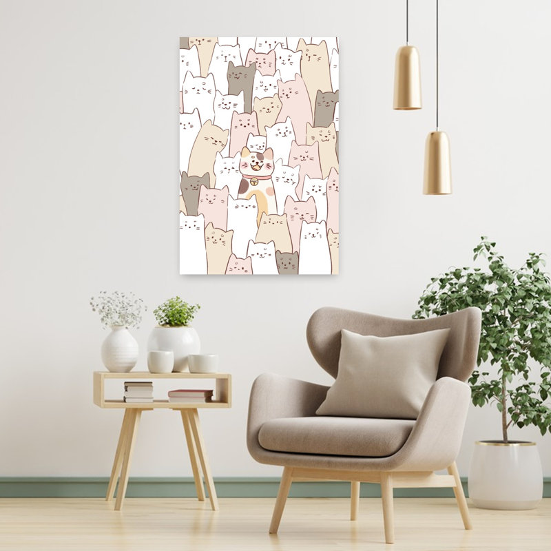 Art contemporain contemporain abstrait, H 36 po x l 24 po