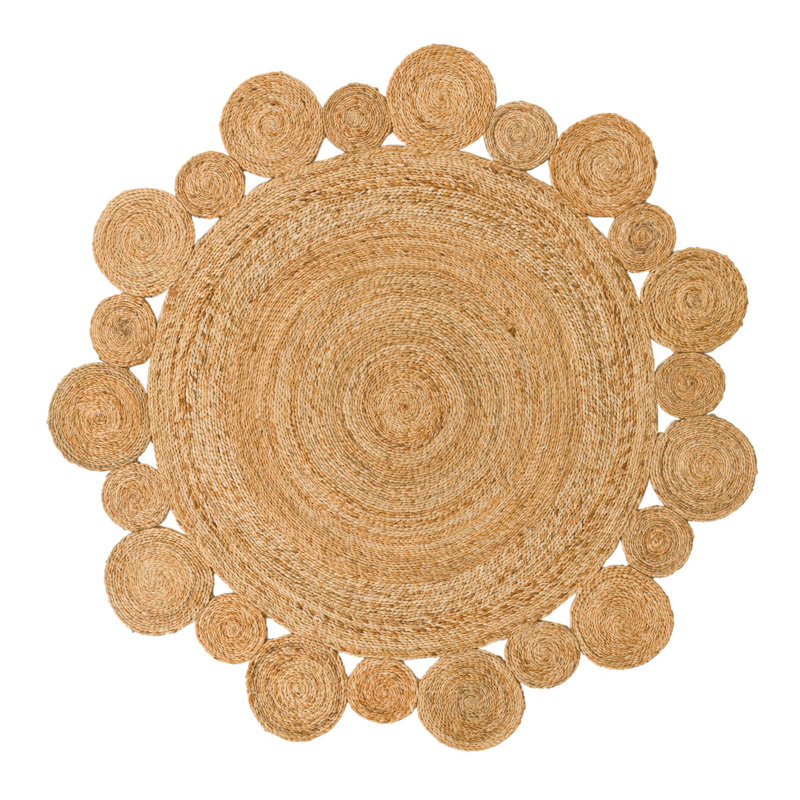 Kluge Indoor Rug, Round 5'1"