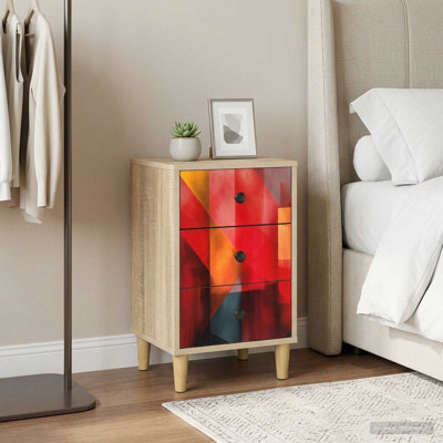36 cm W Bedside Table