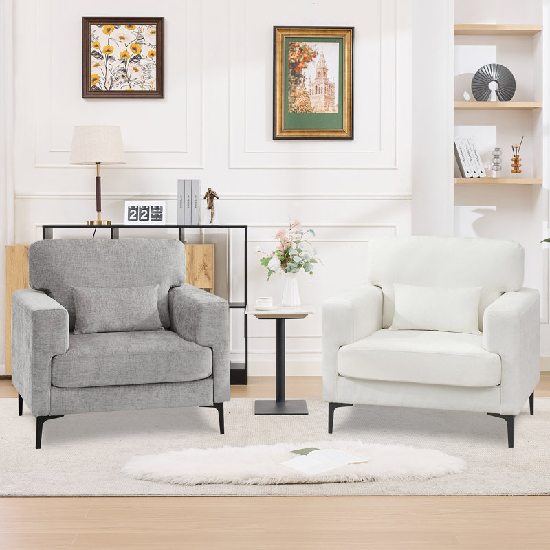 Fauteuil contemporain Contemporary, Light Grey