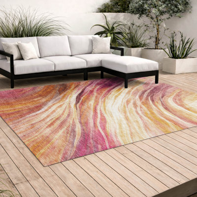Tapis tourbillon intérieur / extérieur lavable à la machine ACN2877