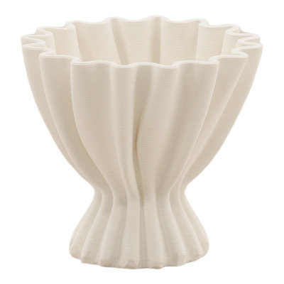 Vase Kyra ivoire