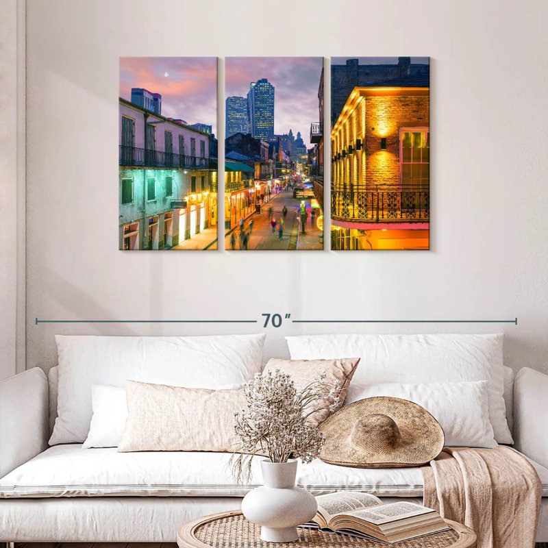 Nicci French Quarter Evening Glow, H 28 po x l 45 po