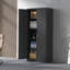 71"H Metal Garage Storage Cabinet, Black Tool Steel Locking Cabinet With Doors And 4 Shelves, Tall Cabinets For Garage Storage Systems Lockable File Cabinet For Home Office, Classroom/Pantry-1994256685
