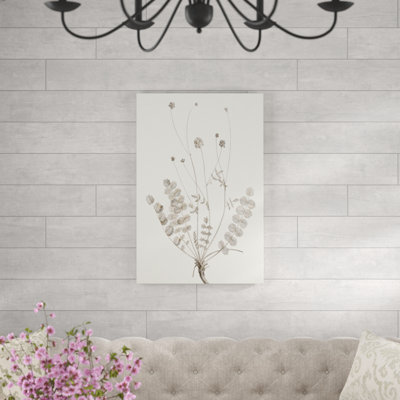 «Neutral Botanical Study IX», peinture sur toile