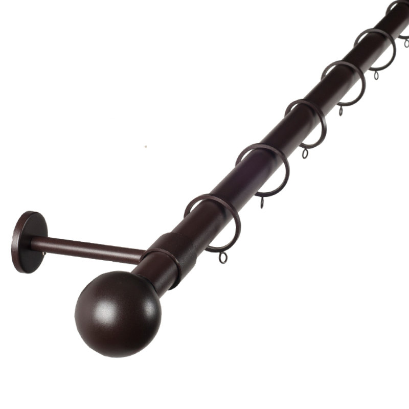 Fleuron 1,14 po Alma, Marron