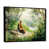 Black Floater Framed