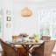 Luminaire suspendu en rotin tissé à la main à 1 lumière de style îlot de cuisine en rotin de style bohème 15,74 po Hyuk -1158283743-1158007850