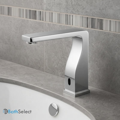 Bravat Commercial Automatic Motion Sensor Faucet – Hands-Free, Hygienic Solution for High-Traffic Restrooms